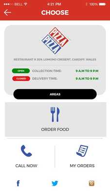 Emulate Android APK PIZZA PIZZA LEEDS