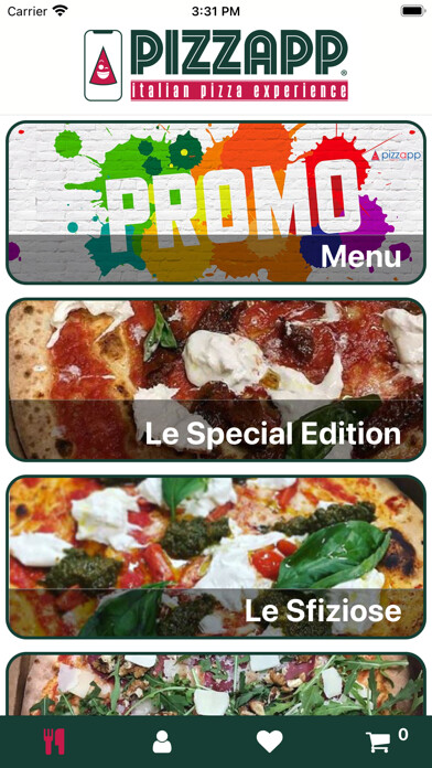 Emulate iPhone app PIZZAPP ITALIA Collebeato using MyAndroid Emulate iPhone app PIZZAPP ITALIA Collebeato using MyAndroid