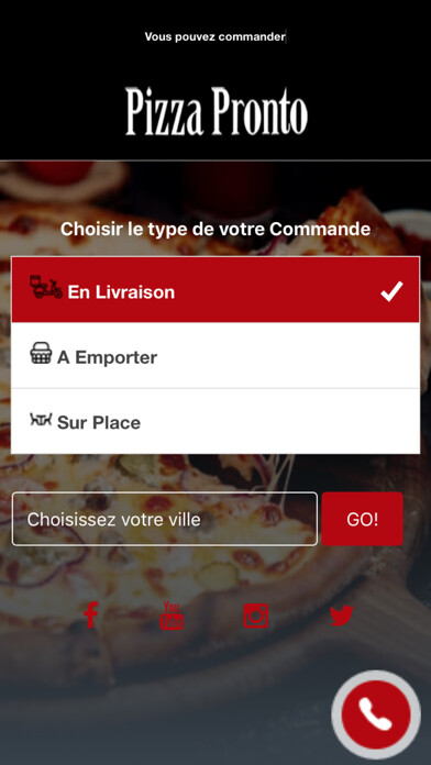 Emulate iPhone app Pizza Pronto Nemours using MyAndroid Emulate iPhone app Pizza Pronto Nemours using MyAndroid