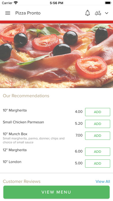 Emulate iPhone app Pizza Pronto Redcar using MyAndroid Emulate iPhone app Pizza Pronto Redcar using MyAndroid