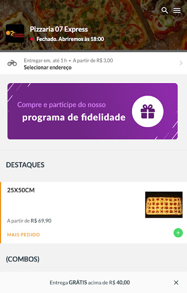 Run android online APK Pizzaria 07 Express from MyAndroid or emulate Pizzaria 07 Express using MyAndroid
