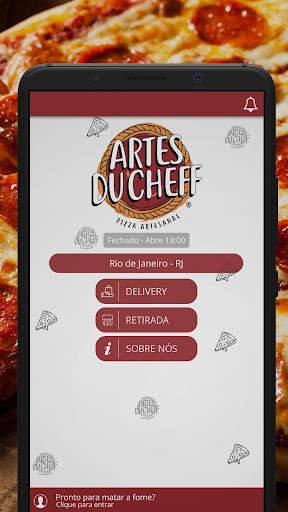 Run android online APK Pizzaria Artes Du Cheff from MyAndroid or emulate Pizzaria Artes Du Cheff using MyAndroid