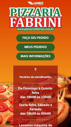 Run android online APK Pizzaria Fabrini from MyAndroid or emulate Pizzaria Fabrini using MyAndroid