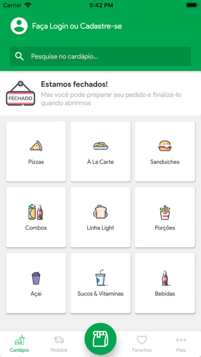 Emulate iPhone app Pizzaria Freitas using MyAndroid Emulate iPhone app Pizzaria Freitas using MyAndroid