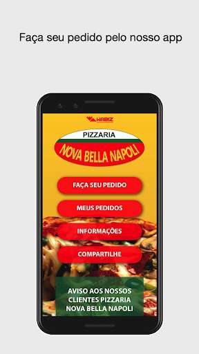 Run android online APK Pizzaria Nova Bella Napoli from MyAndroid or emulate Pizzaria Nova Bella Napoli using MyAndroid