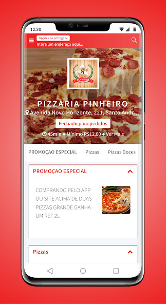 Run android online APK Pizzaria Pinheiro from MyAndroid or emulate Pizzaria Pinheiro using MyAndroid