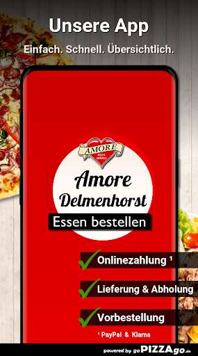 Run android online APK Pizza Service Amore Delmenhorst from MyAndroid or emulate Pizza Service Amore Delmenhorst using MyAndroid
