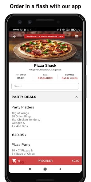 Emulate Android APK Pizza Shack