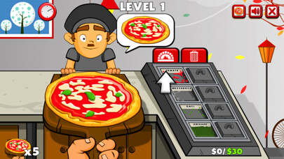 Emulate iPhone app Pizza Shop - Food Cooking Games Before Angry using MyAndroid