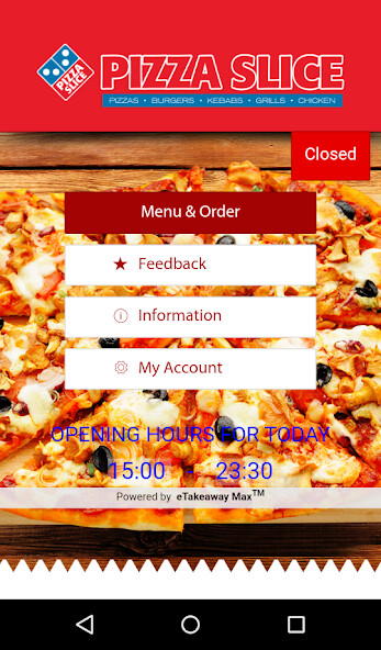 Run android online APK Pizza Slice Takeaway from MyAndroid or emulate Pizza Slice Takeaway using MyAndroid