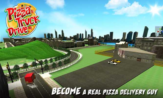 Emulate Android APK Pizza Truck Drive 3D Game free