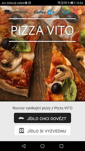 Run android online APK Pizza Vito Praha from MyAndroid or emulate Pizza Vito Praha using MyAndroid