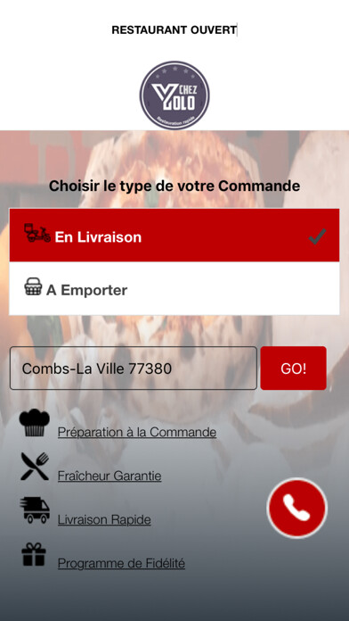 Emulate iPhone app Pizza Yolo 77 Moissy using MyAndroid Emulate iPhone app Pizza Yolo 77 Moissy using MyAndroid