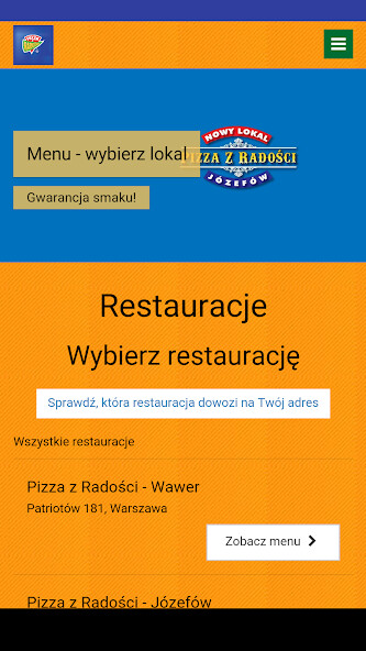Run android online APK Pizza z Radości from MyAndroid or emulate Pizza z Radości using MyAndroid