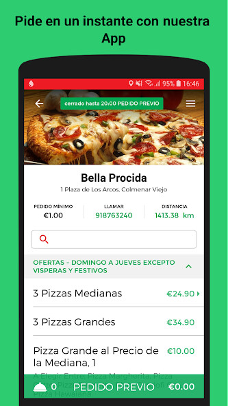 Run android online APK Pizzería Bella Procida from MyAndroid or emulate Pizzería Bella Procida using MyAndroid
