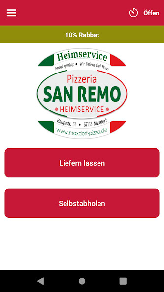 Run android online APK Pizzera San Remo from MyAndroid or emulate Pizzera San Remo using MyAndroid Run android online APK Pizzera San Remo from MyAndroid or emulate Pizzera San Remo using MyAndroid