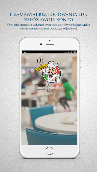 Emulate iPhone app Pizzeria Amore using MyAndroid Emulate iPhone app Pizzeria Amore using MyAndroid