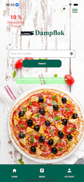 Run android online APK Pizzeria Dampflok from MyAndroid or emulate Pizzeria Dampflok using MyAndroid