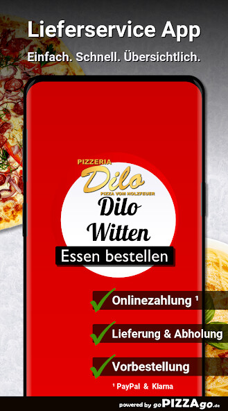 Run android online APK Pizzeria Dilo Witten from MyAndroid or emulate Pizzeria Dilo Witten using MyAndroid