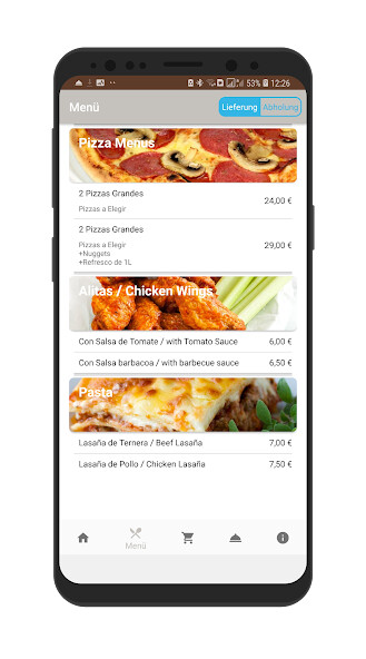 Run android online APK Pizzeria Extremadura from MyAndroid or emulate Pizzeria Extremadura using MyAndroid