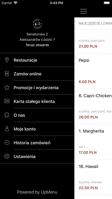 Emulate iPhone app Pizzeria K2 using MyAndroid Emulate iPhone app Pizzeria K2 using MyAndroid
