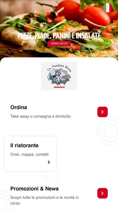 Emulate iPhone app Pizzeria La Pantera Rosa using MyAndroid Emulate iPhone app Pizzeria La Pantera Rosa using MyAndroid