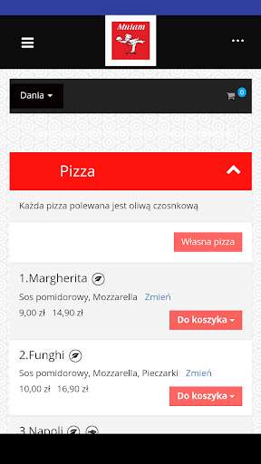 Run android online APK Pizzeria Mniam from MyAndroid or emulate Pizzeria Mniam using MyAndroid