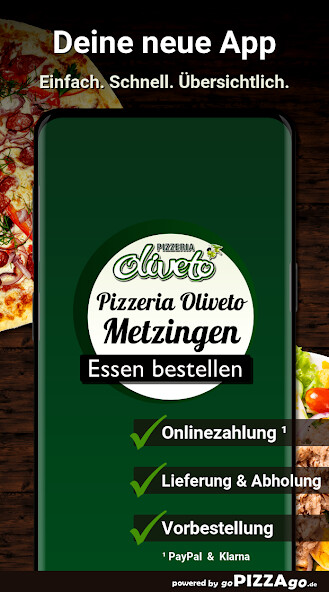 Run android online APK Pizzeria Oliveto Metzingen from MyAndroid or emulate Pizzeria Oliveto Metzingen using MyAndroid