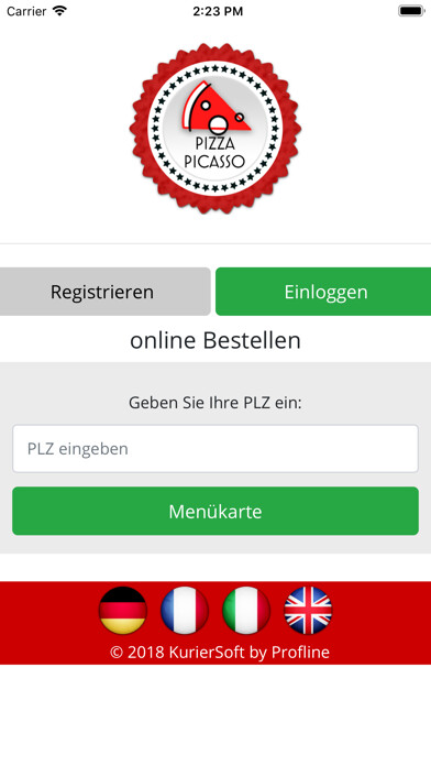 Emulate iPhone app Pizzeria Picasso using MyAndroid Emulate iPhone app Pizzeria Picasso using MyAndroid