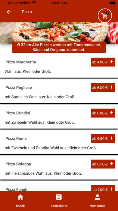 Emulate iPhone app Pizzeria PicNic using MyAndroid Emulate iPhone app Pizzeria PicNic using MyAndroid