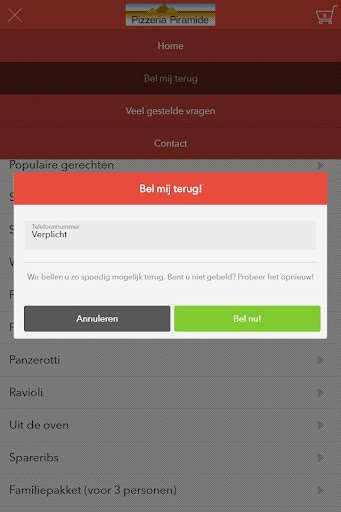 Run android online APK Pizzeria Piramide from MyAndroid or emulate Pizzeria Piramide using MyAndroid