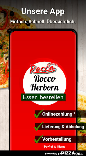 Run android online APK Pizzeria Rocco Herborn Uckersd from MyAndroid or emulate Pizzeria Rocco Herborn Uckersd using MyAndroid