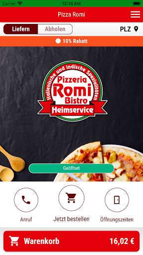 Run android online APK Pizzeria Romi from MyAndroid or emulate Pizzeria Romi using MyAndroid