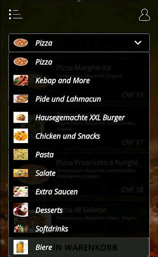 Run android online APK Pizzeria Uetendorf Express from MyAndroid or emulate Pizzeria Uetendorf Express using MyAndroid