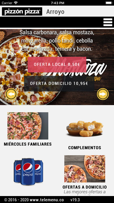 Emulate iPhone app Pizzon Pizza using MyAndroid Emulate iPhone app Pizzon Pizza using MyAndroid