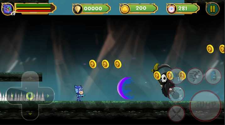 Emulate Android APK PJ Jungle Masks Games