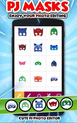 Emulate Android APK Pj Masks Photo Editor