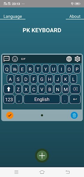 Run android online APK PK KEYBOARD from MyAndroid or emulate PK KEYBOARD using MyAndroid