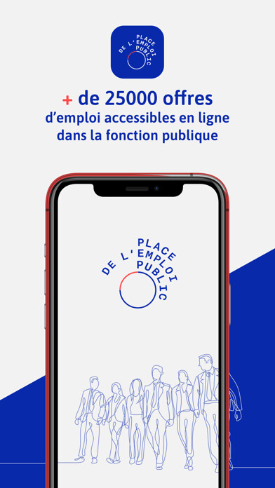 Emulate iPhone app Place Emploi Public using MyAndroid