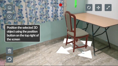 Emulate iPhone app Place Furniture AR using MyAndroid