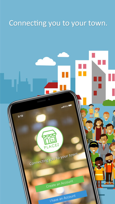 Emulate iPhone app Placez - Connect To Your Town. using MyAndroid Emulate iPhone app Placez - Connect To Your Town. using MyAndroid