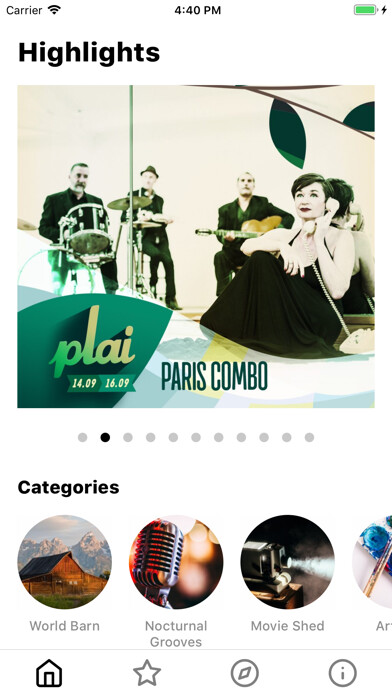 Emulate iPhone app PLAI Festival using MyAndroid Emulate iPhone app PLAI Festival using MyAndroid