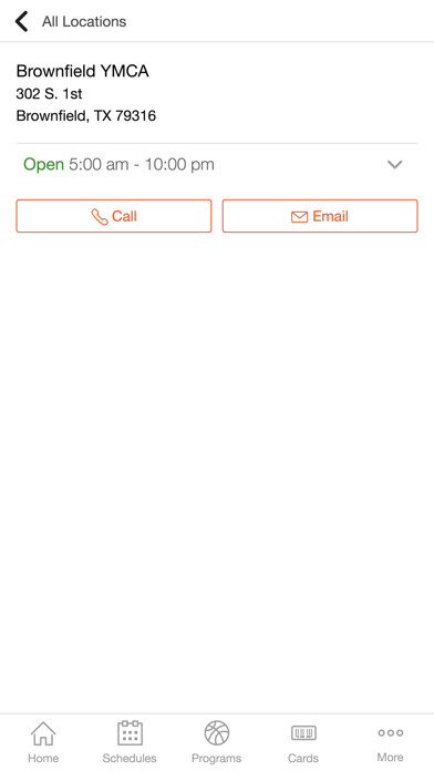 Emulate iPhone app Plainview YMCA using MyAndroid