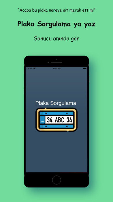 Emulate iPhone app Plaka Sorgulama using MyAndroid