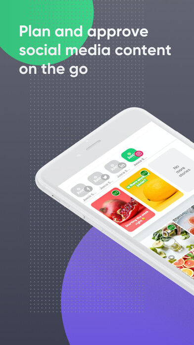 Emulate iPhone app Planable: Social Media Review using MyAndroid