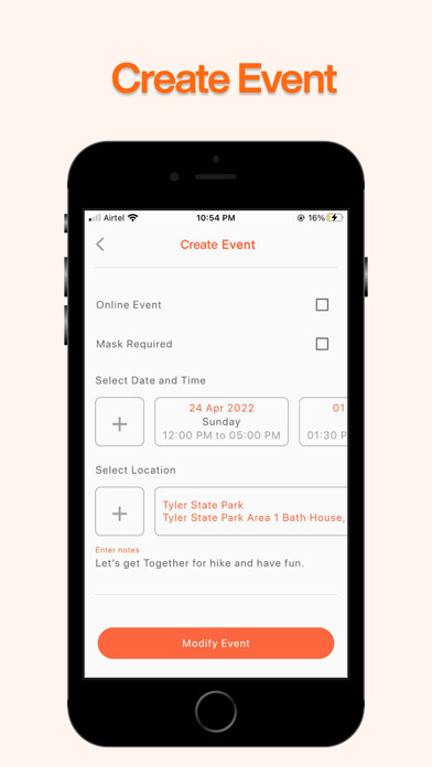 Emulate iPhone app Plan A Meet using MyAndroid