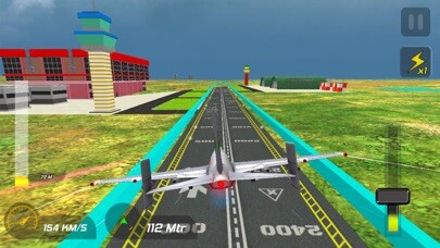 Emulate iPhone app Plane Flight Pilot Simulator using MyAndroid
