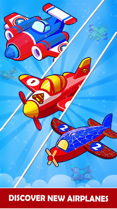 Emulate iPhone app Plane Merger Idle Tycoon using MyAndroid