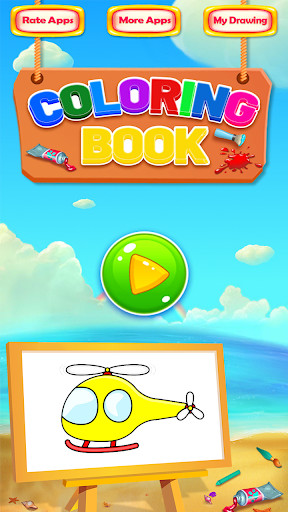 Run android online APK Planes Coloring Book & Drawing Game from MyAndroid or emulate Planes Coloring Book & Drawing Game using MyAndroid