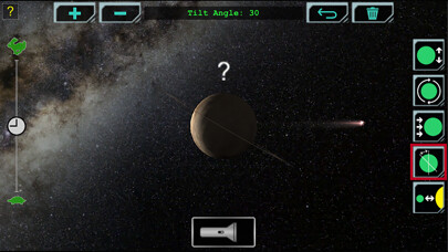 Emulate iPhone app Planet Builder - Create Your Own Solar System using MyAndroid